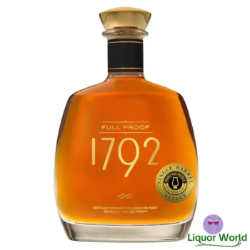 1792 Full Proof Single Barrel Select Cask Strength Kentucky Straight Bourbon Whiskey 750mL 1
