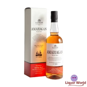 Amahagan World Malt Edition No2 Red Wine Cask Whisky 700ml 1