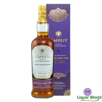 Amrut French Connections Peated Port Pipe Single Cask Single Malt Indian Whisky 700mL 1