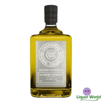 Aultmore Glenlivet 11 Year Old Cadenhead Palo Cortado Bourbon Cask Single Malt Scotch Whisky 700mL 1