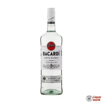 Bacardi Carta Blanca White Rum 1L 1