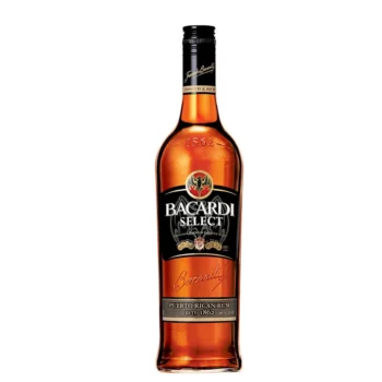 Bacardi Select Black Puerto Rican Dark Rum 1L 1