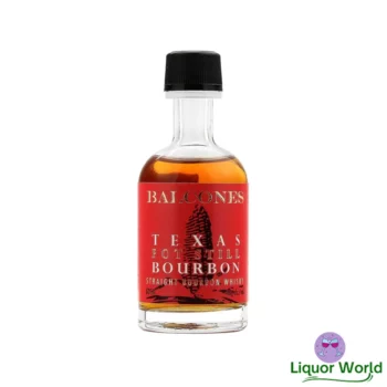 Balcones Texas Pot Still Straight Bourbon Whisky Glass Miniature 50mL 1