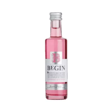 Begin Gin Pink Miniature 12 x 50ml 1