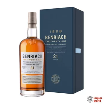 BenRiach 21 Year Old The Twenty One Speyside Single Malt Scotch Whisky 700mL 1