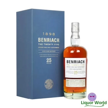 BenRiach 25 Year Old The Twenty Five Speyside Single Malt Scotch Whisky 700mL 1