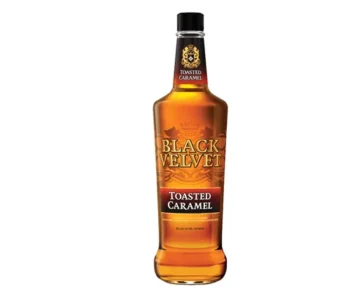 Black Velvet Toasted Caramel Canadian Whisky Liqueur 1L 1