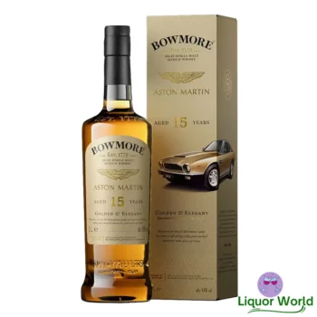 Bowmore 15 Year Old Golden Elegant Aston Martin Edition 5 Single Malt Scotch Whisky 1L 1
