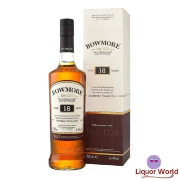 Bowmore 18 Year Old Islay Single Malt Whisky 700ml 1