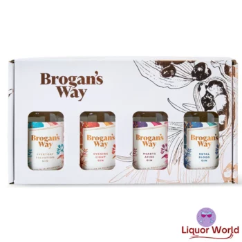 Brogans Way 4 Gin Discovery Gift EEHR Pack 4 x 200ml 1