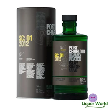Bruichladdich Port Charlotte SC 01 2012 Islay Single Malt Scotch Whisky 700mL 1