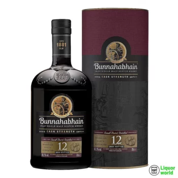 Bunnahabhain 12 Year Old Cask Strength 2023 Single Malt Scotch Whisky 700mL 1
