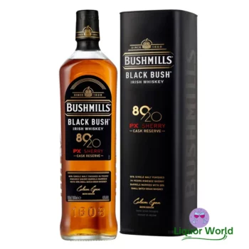Bushmills Black Bush 80 20 PX Sherry Cask Reserve Blended Malt Irish Whiskey 1L 1