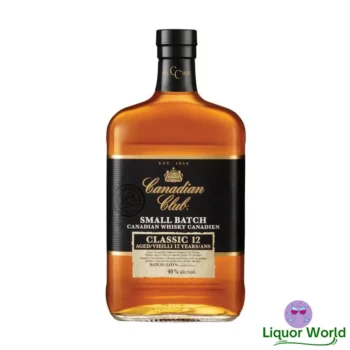 Canadian Club 12 Year Old Classic Blended Canadian Whisky 1L 1