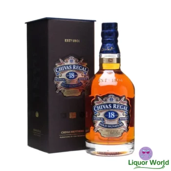 Chivas Regal 18 Year Old Gold Signature Blended Scotch Whisky 1L 1