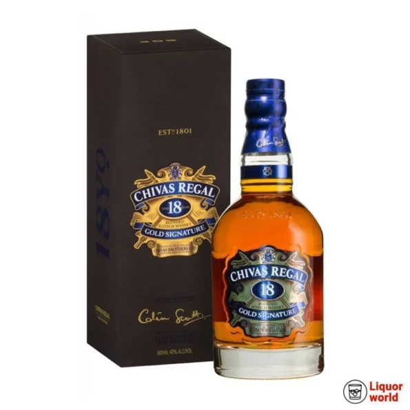 Chivas Regal 18 Year Old Scotch Whisky 500mL 1