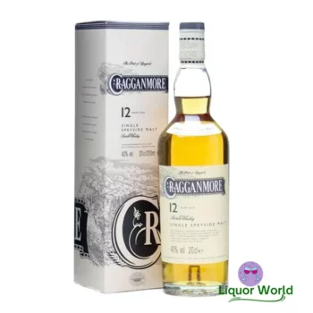 Cragganmore 12 Year Old Speyside Single Malt Scotch Whisky Miniature 200mL 1