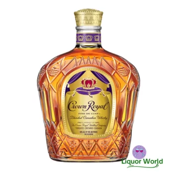 Crown Royal Deluxe Blended Canadian Whisky Miniature 375mL 1