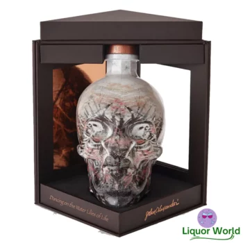 Crystal Head Skull Decanter John Alexander Artist Limited Edition Vodka 700mL 1