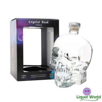 Crystal Head Skull Decanter Magnum Vodka 1.75L 1