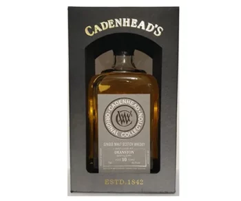 Deanston 10 Year Old Bourbon Madeira Casks Cadenhead Single Malt Scotch Whisky 700ml 1