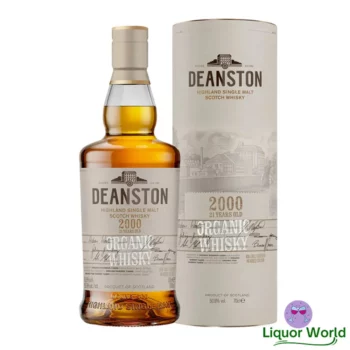 Deanston 21 Year Old Fino Cask Strength Organic Single Malt Scotch Whisky 700mL 1