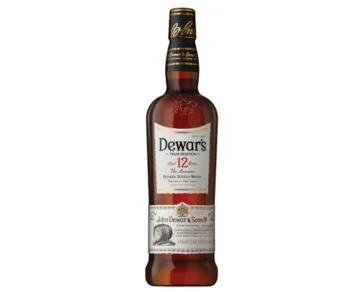 Dewars 12 Year Old Scotch Whisky 700mL 1