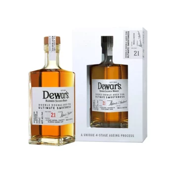 Dewars 21 Year Old Double Double Blended Scotch Whisky 500mL 1