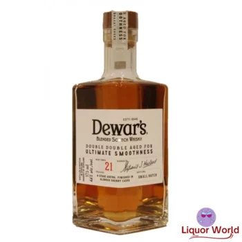 Dewars 21 Year Old Double Double Scotch Whisky 375ml 2