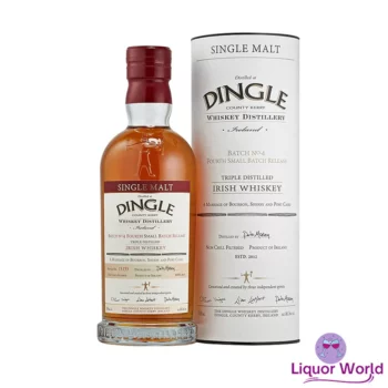 Dingle Batch No. 4 Single Malt Irish Whiskey 700ml 1