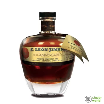 E. Leon Jimenes 110 Aniversario Premium Dominican Rum 750mL 1