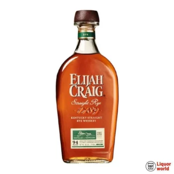 Elijah Craig Straight Rye Whiskey 750ml 1