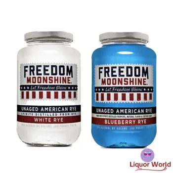 Freedom Moonshine White Rye Moonshine Blueberry Rye 750ml 1
