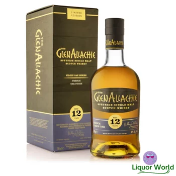 Glenallachie 12 Year Old French Virgin Oak Single Malt Scotch Whisky 700mL 1