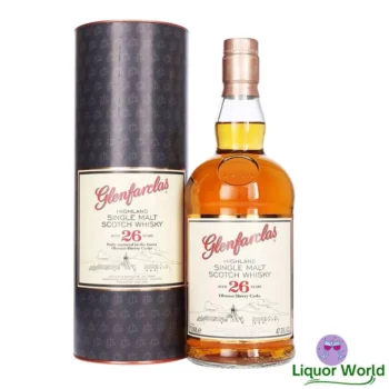 Glenfarclas 26 Year Old Oloroso Sherry Casks Single Malt Scotch Whisky 700mL 1