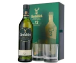 Glenfiddich 12 Year Old 2 Glasses Gift Pack Single Malt Scotch Whisky 700mL 1