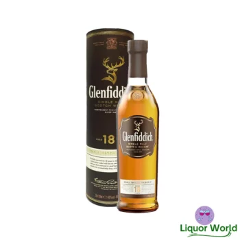 Glenfiddich 18 Year Old Single Malt Scotch Whisky Miniature 200mL 1