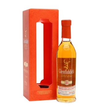 Glenfiddich 21 Year Old Reserva Rum Cask Finish Single Malt Scotch Whisky Miniature 200mL 1
