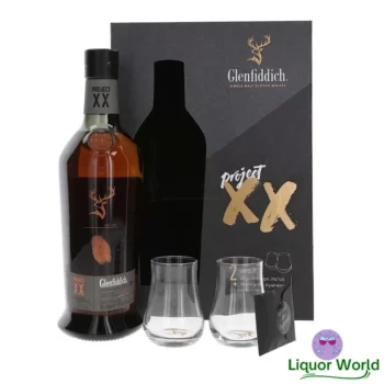 Glenfiddich Experiment 02 Project XX 2 Glasses Gift Pack Scotch Whisky 700mL 1