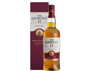 Glenlivet 15 Year Old French Oak Reserve Single Malt Scotch Whisky 1L 1