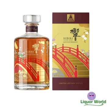 Hibiki Harmony 100th Anniversary Limited Edition Blended Japanese Whisky 700mL 1