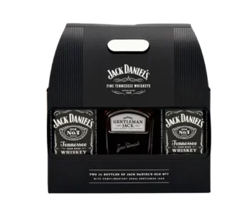 Jack Daniels Old No 7 Tennessee Whiskey Twinpack 2 x 1