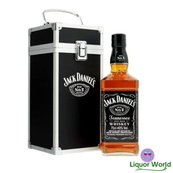 Jack Daniels Old No7 Music Flight Case Limited Edition Tennessee Whiskey 700mL 1