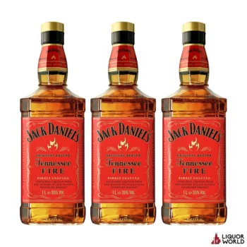 Jack Daniels Tennessee Fire Whiskey 3 X 1Lt