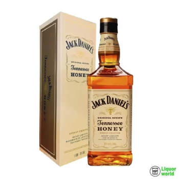 Jack Daniels Tennessee Honey Flavoured Whiskey Liqueur With Gift Box 1L 1