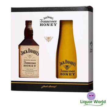 Jack Daniels Tennessee Honey Flavoured Whiskey Thermoflask Gift Pack 700mL 1