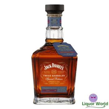 Jack Daniels Twice Barreled Special Release 2022 American Single Malt Tennessee Whiskey 700mL 1