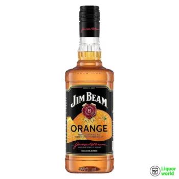 Jim Beam Kentucky Straight Orange Infused Bourbon Liqueur 750mL 1
