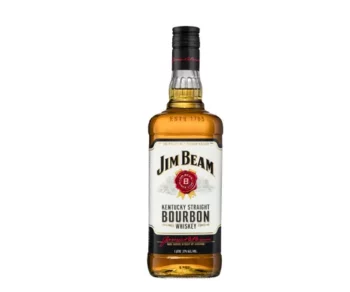 Jim Beam White Label Kentucky Straight Bourbon Whiskey 1000ml 1