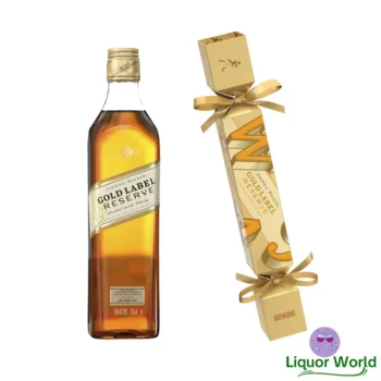 Johnnie Walker Gold Label Reserve Blended Festive Cracker Scotch Whisky Miniature 200mL 1